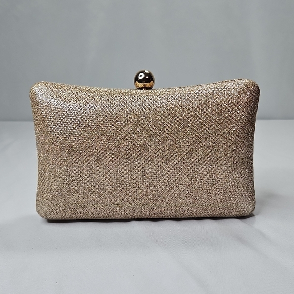 Source Unknown Handbags - Gold Sequin Evening Bag Clutch